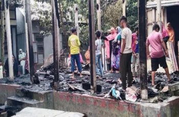 দোহারের অগ্নিকাণ্ডে বাবা-মার মৃত্যু, তিন সন্তান নিরাপদ