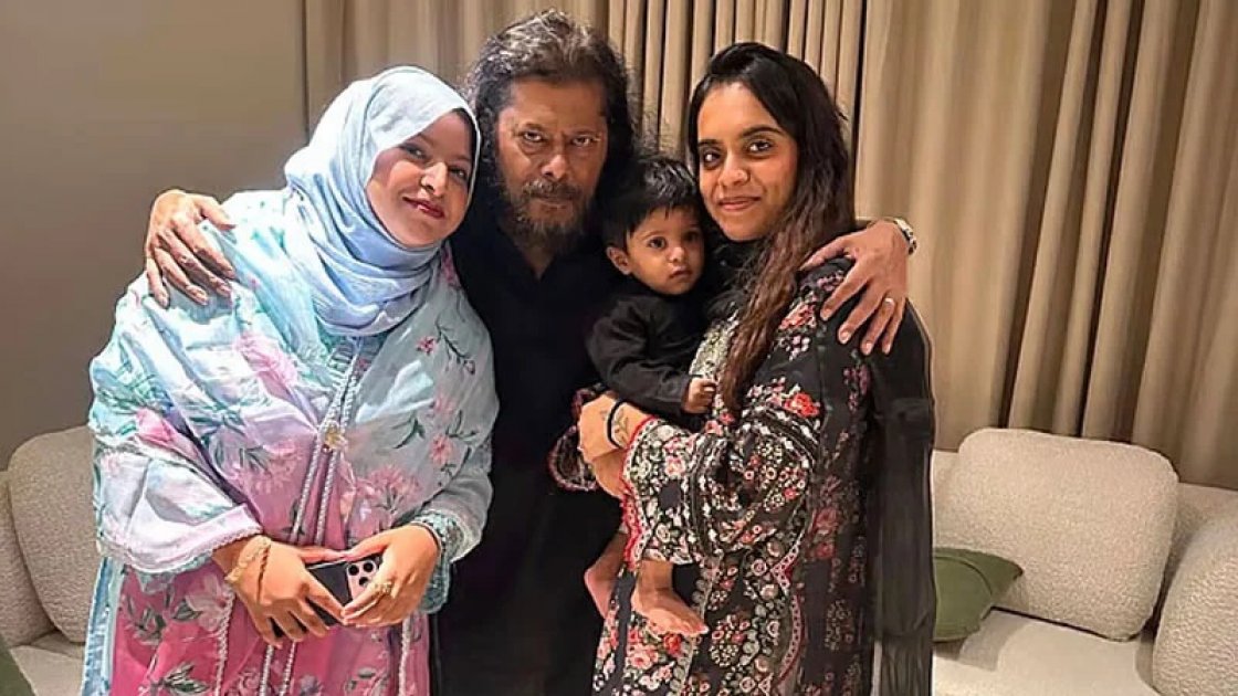 ঈদ উদযাপনে দুই সংসারের সন্তানদের নিয়ে জেমসের ছবি ভাইরাল