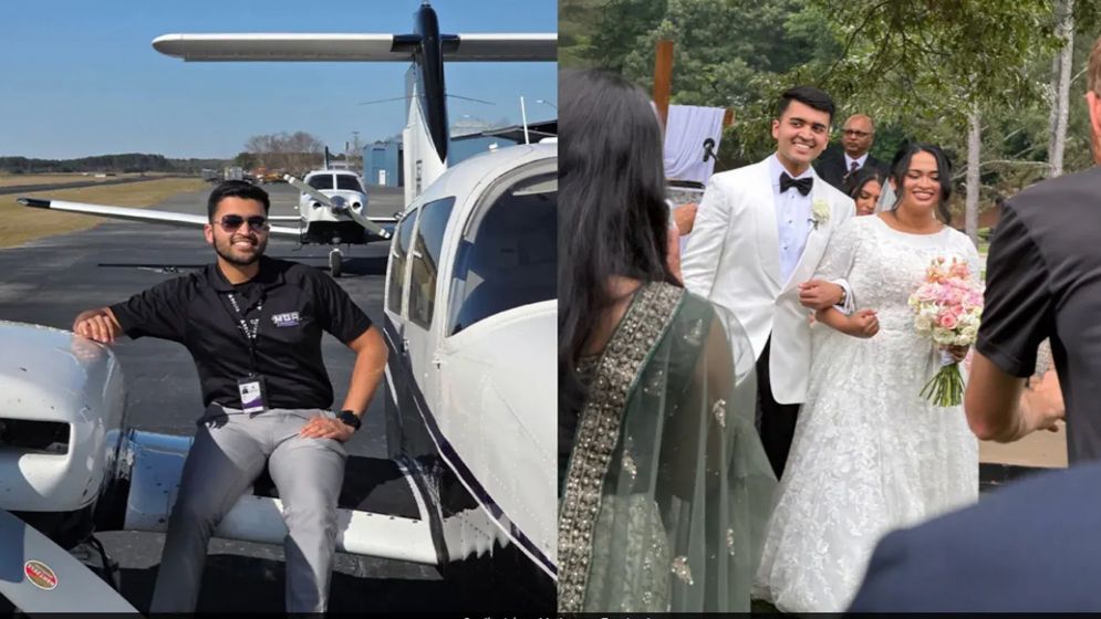 যুক্তরাষ্ট্রে বিয়ের পর হেলিকপ্টার দুর্ঘটনায় ভারতীয় বর নিহত, কনে আহত