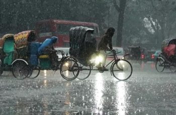 ঢাকাসহ ৪০ জেলার জন্য ৪৮ ঘণ্টায় বৃষ্টির পূর্বাভাস