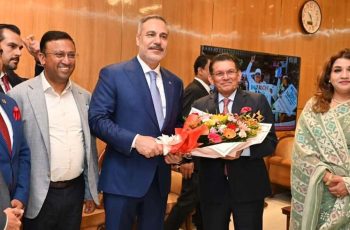 ঢাকায় তুরস্কের পররাষ্ট্রমন্ত্রী হাকান ফিদানের তিন দিনের সফর