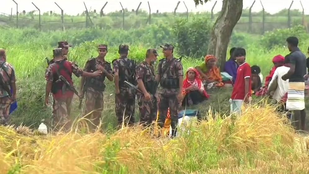 বিএসএফের পুশইন চেষ্টা ব্যর্থ, বিজিবির কঠোর প্রতিরোধ