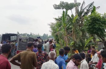 কুড়িগ্রামে পিকআপ-মোটরসাইকেলের সংঘর্ষে বাবা-ছেলে নিহত