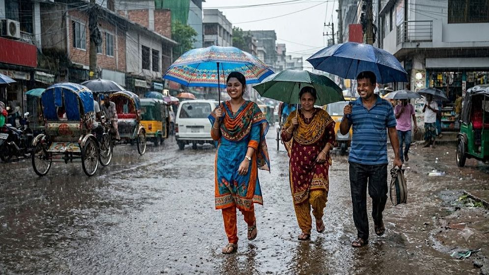 আগামী পাঁচ দিন দেশে বৃষ্টির পূর্বাভাস