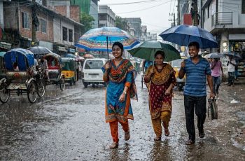 আগামী পাঁচ দিন দেশে বৃষ্টির পূর্বাভাস