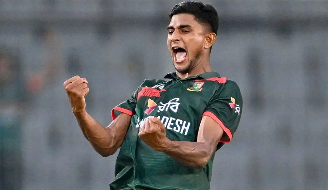নাহিদ রানা পেলেন আইসিসি থেকে সুখবর, অস্ট্রেলিয়াকে হারালেন
