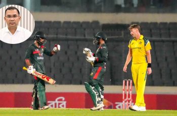 অস্ট্রেলিয়ার বিপক্ষে প্রথম ওয়ানডে সিরিজ জয়ে প্রধানমন্ত্রীর অভিনন্দন