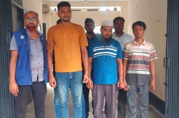 ঝিনাইদহে ৫টি চোরাই মোটরসাইকেল উদ্ধার, ৩ জন আটক
