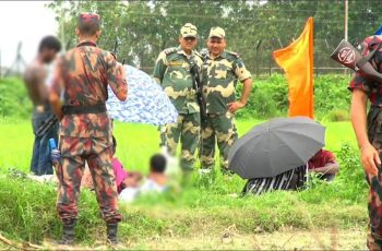 রৌমারী সীমান্তে বিএসএফের পুশ ইন: ৪৮ ঘণ্টা পরও ফেরত নেয়নি ৯ জনকে