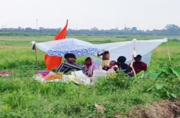 কুড়িগ্রামের সীমান্তে মানবেতর অবস্থানে ৯ পুশইন শিকার