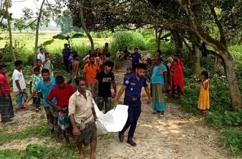 দিনাজপুরে আমবাগান থেকে গৃহবধূর মরদেহ উদ্ধার