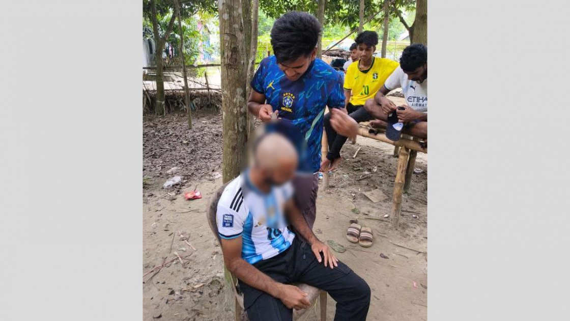 ব্রাজিলের জয়ে মাথা ন্যাড়া করলেন আর্জেন্টিনার সমর্থক ফয়সাল