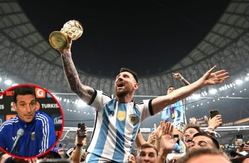 মেসির জন্মদিনে স্কালোনির শুভেচ্ছা ও সমর্থন