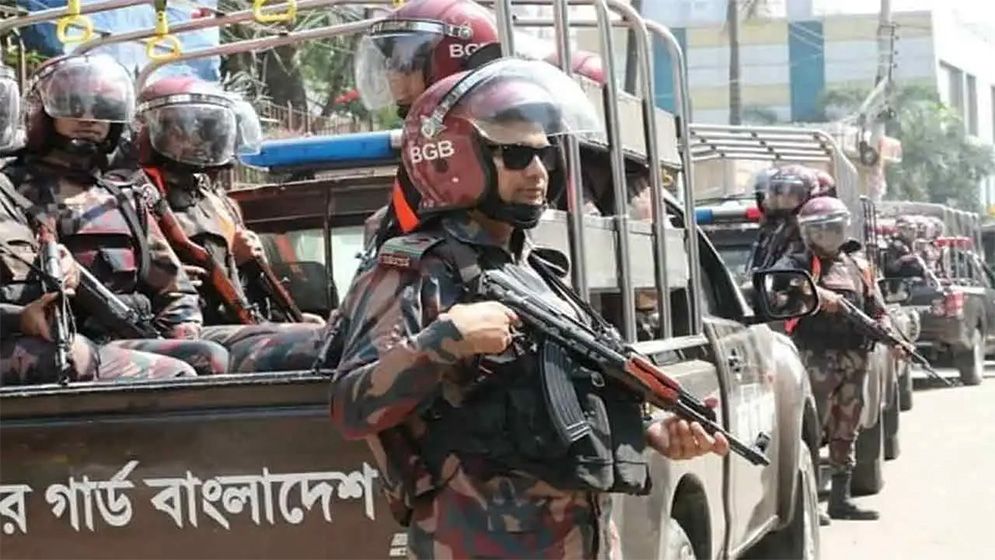 ৫ জেলায় বিজিবি মোতায়েন, নিরাপত্তা ব্যবস্থা জোরদার