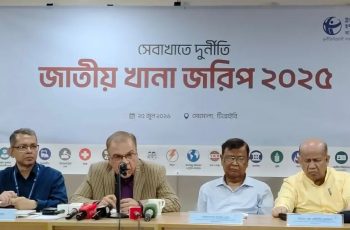 ২০২৫ সালে সেবা খাতে ১৫.৯% বেশি দুর্নীতি: টিআইবি প্রতিবেদন
