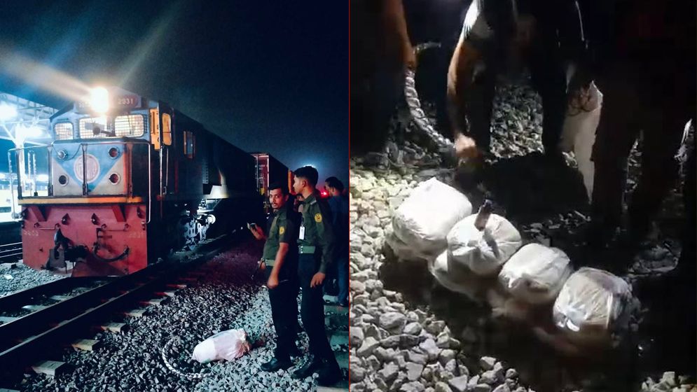 ব্রাহ্মণবাড়িয়ায় ট্রেনে র‍্যাবের অভিযান; চালক আটক