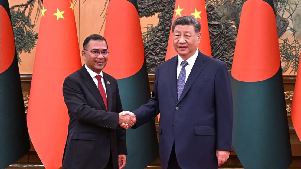 প্রধানমন্ত্রীর শি জিনপিংয়ের সঙ্গে দ্বিপাক্ষীক বৈঠক বেইজিংয়ে