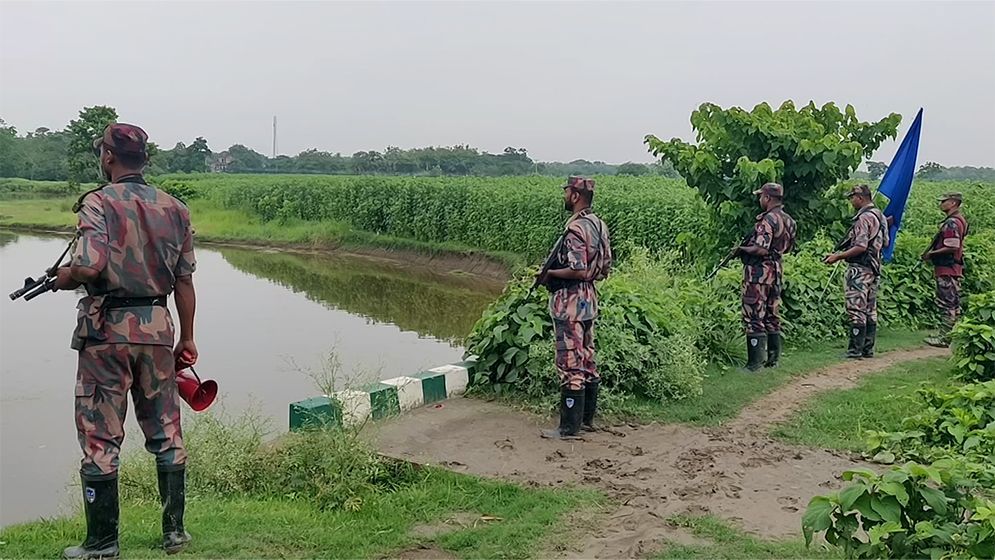 মেহেরপুর সীমান্তে বিএসএফের পুশ-ইন চেষ্টা ব্যর্থ