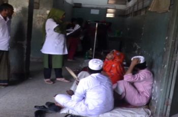 মধুখালী স্বাস্থ্য কমপ্লেক্সে জরাজীর্ণ পরিবেশ, রোগীদের ভোগান্তি