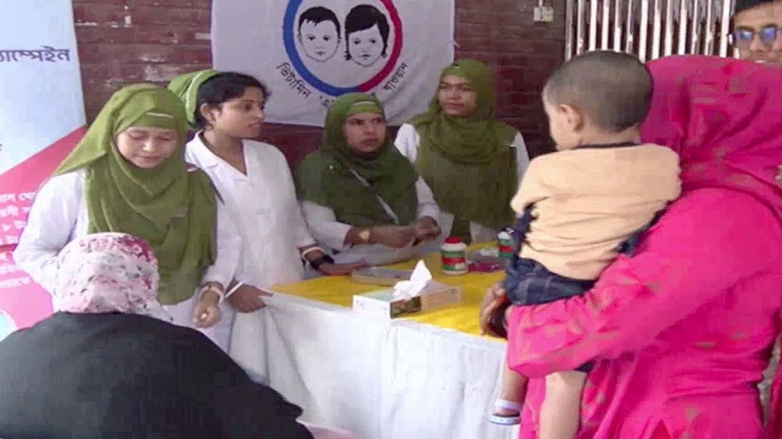 দেশব্যাপী শিশুদের জন্য ভিটামিন এ ক্যাম্পেইন শুরু