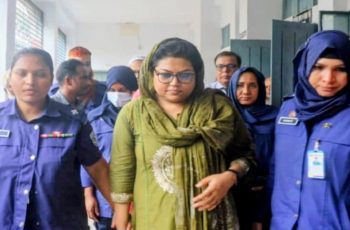 পঞ্চগড়ে নাশকতার মামলায় সাবেক এমপির স্ত্রী কারাগারে