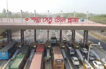 পদ্মা সেতুতে টোল আদায় ৩৪২৯ কোটি, ১৬ কিস্তি পরিশোধ সম্পন্ন