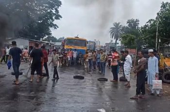 ভাঙ্গায় সংঘর্ষে যুবক নিহত, মহাসড়ক অবরোধ