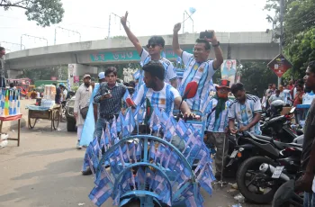 বাংলাদেশে আর্জেন্টিনার ফুটবলারদের প্রতি ভালোবাসার কারণ