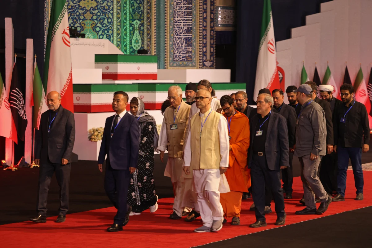 ইরানে খামেনেইর রাষ্ট্রীয় অন্ত্যেষ্টিক্রিয়া, বিশ্ব নেতাদের উপস্থিতি