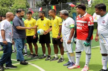 ঢাকায় শুরু হলো প্রথম আন্তর্জাতিক এয়ারলাইন্স ফুটবল চ্যাম্পিয়নশিপ