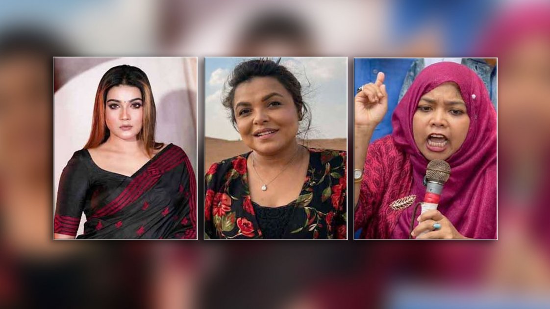 জুলাই আন্দোলন নিয়ে কটাক্ষ: শাওন-মাহির বিরুদ্ধে অভিযোগ দায়ের
