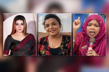 জুলাই আন্দোলন নিয়ে কটাক্ষ: শাওন-মাহির বিরুদ্ধে অভিযোগ দায়ের