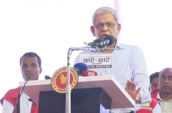 তিস্তা মহাপরিকল্পনা বাস্তবায়নের প্রতিশ্রুতি দিলেন মির্জা ফখরুল