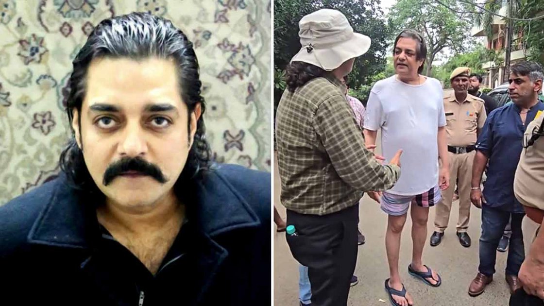 অবৈধ নির্মাণের অভিযোগে চন্দ্রচূড় সিংয়ের বাড়িতে বুলডোজার অভিযান