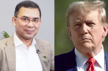 প্রধানমন্ত্রীর চিঠিতে ট্রাম্পকে স্বাধীনতা দিবসের শুভেচ্ছা