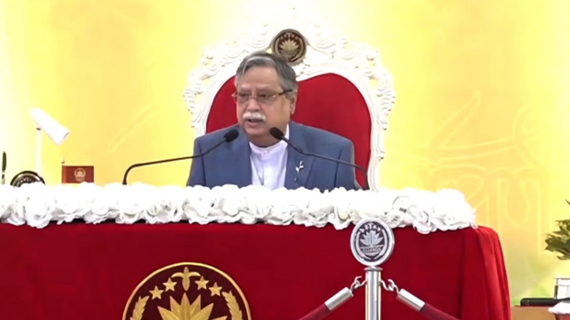 সরকার সশস্ত্র বাহিনীকে আধুনিক করতে বদ্ধপরিকর: রাষ্ট্রপতি সাহাবুদ্দিন