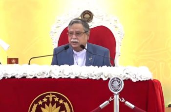 সরকার সশস্ত্র বাহিনীকে আধুনিক করতে বদ্ধপরিকর: রাষ্ট্রপতি সাহাবুদ্দিন