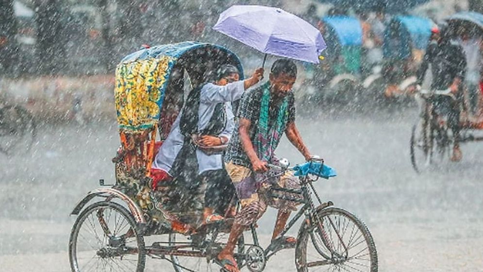 দেশের সকল বিভাগে ভারী বৃষ্টির পূর্বাভাস