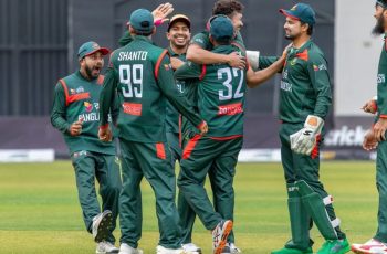 নাহিদ রানার রেকর্ড, ১৪১ রানে অলআউট জিম্বাবুয়ে