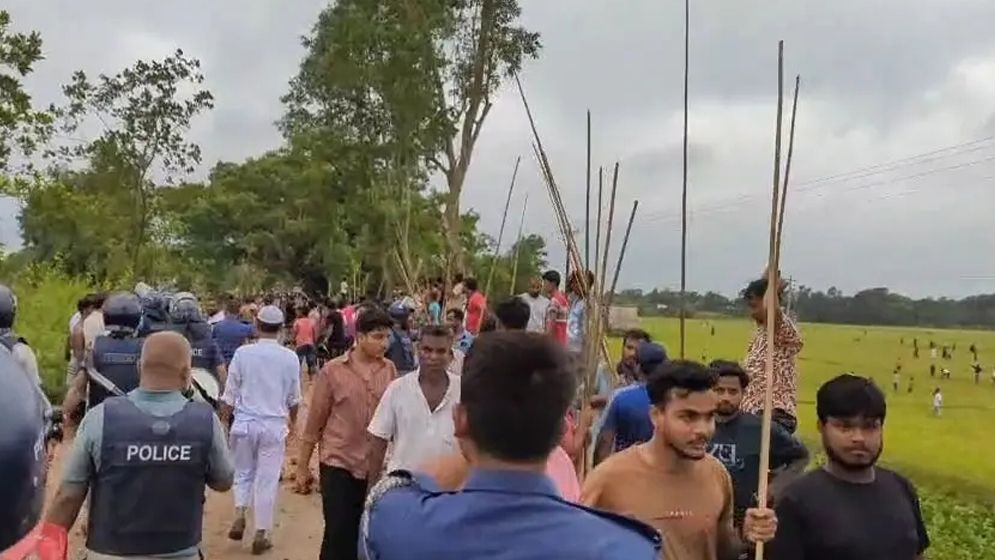 ব্রাহ্মণবাড়িয়ায় সংঘর্ষ: তিন গ্রামের বাসিন্দাদের মধ্যে উত্তেজনা