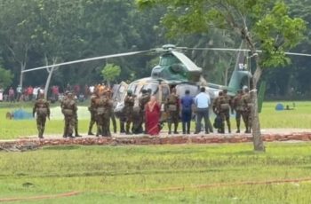 ঝিনাইদহে সেনাপ্রধানের গ্রীষ্মকালীন মহড়া পরিদর্শন