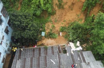 চট্টগ্রামে বৃষ্টি কমলেও পাহাড়ধসের শঙ্কা রয়ে গেছে