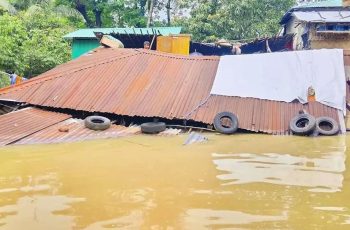বন্যা ও পাহাড়ধসে মৃত্যু বেড়ে ৪৪, ১০ লাখের বেশি ক্ষতিগ্রস্ত