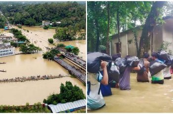 চট্টগ্রামে ত্রাণ সংকট, পানিবন্দি ২ লাখ পরিবার দুর্ভোগে