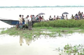 তিস্তার পানি বিপদসীমার ১০ সেন্টিমিটার ওপরে, দ্রুত কমেছে