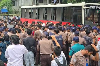 ঢাবিতে শিক্ষামন্ত্রীর পদত্যাগ দাবিতে আন্দোলন, বিজিবি মোতায়েন