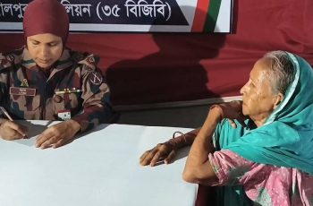 জামালপুরে বিজিবির ফ্রি মেডিকেল ক্যাম্পে ৫ শতাধিক মানুষের সেবা