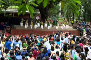 ঢাকা বিশ্ববিদ্যালয়ে 'ঘনঘটা' নৃত্যের উৎসব অনুষ্ঠিত