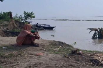 গাইবান্ধায় তিন নদীর তীরজুড়ে অব্যাহত ভাঙন, আতঙ্কিত স্থানীয়রা
