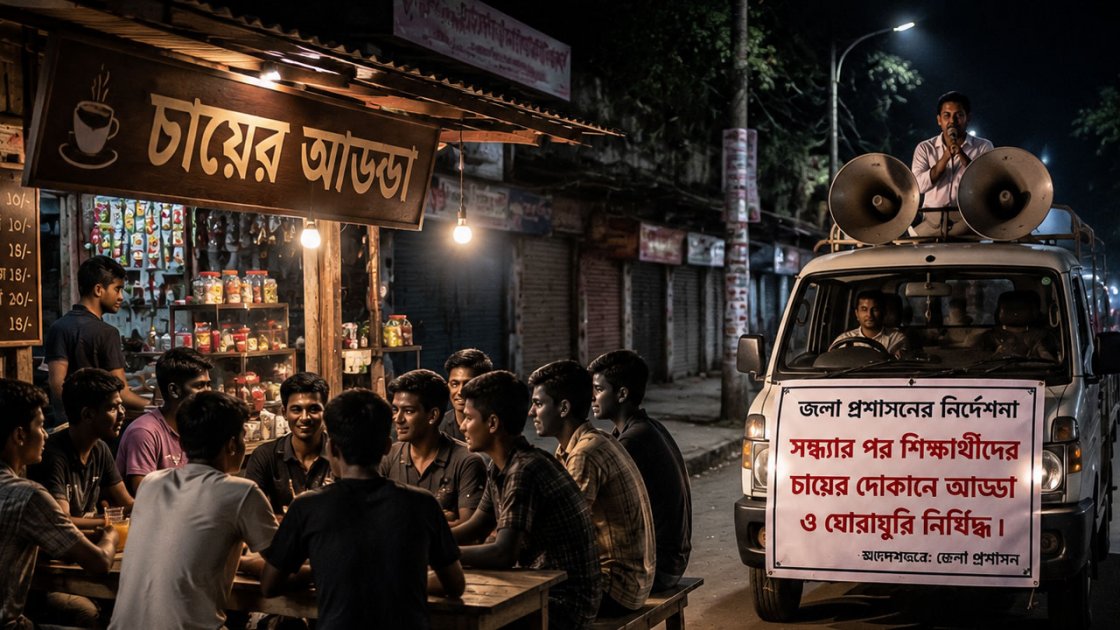 ফেনীতে মাগরিবের পর শিক্ষার্থীদের ঘোরাঘুরি নিষিদ্ধ